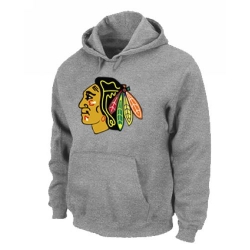 NHL Chicago Blackhawks Pullover Hoodie - Grey