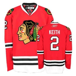 Duncan Keith Women's Reebok Chicago Blackhawks Authentic Red Home NHL Jersey