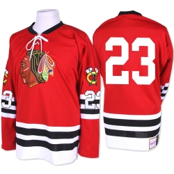 Kris Versteeg Mitchell and Ness Chicago Blackhawks Authentic Red 1960-61 Throwback NHL Jersey