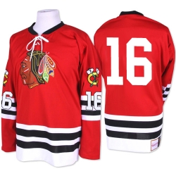 Marcus Kruger Mitchell and Ness Chicago Blackhawks Authentic Red 1960-61 Throwback NHL Jersey