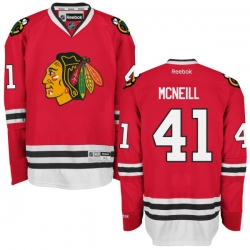 Mark McNeill Reebok Chicago Blackhawks Premier Red Home Jersey