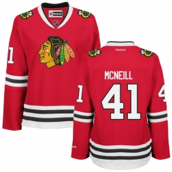 Mark McNeill Women's Reebok Chicago Blackhawks Premier Red Home Jersey