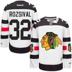 Michal Rozsival Reebok Chicago Blackhawks Authentic White 2016 Stadium Series NHL Jersey