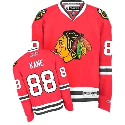 Patrick Kane Reebok Chicago Blackhawks Premier Red Home NHL Jersey