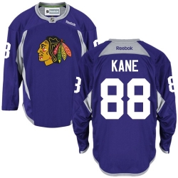 Patrick Kane Reebok Chicago Blackhawks Authentic Purple Practice NHL Jersey