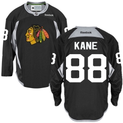 Patrick Kane Reebok Chicago Blackhawks Premier Black Practice NHL Jersey