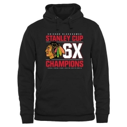 NHL Chicago Blackhawks Rinkside Victor Pullover Hoodie - Black