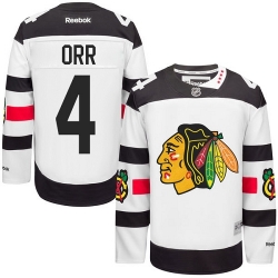 Bobby Orr Reebok Chicago Blackhawks Authentic White 2016 Stadium Series NHL Jersey