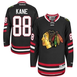 Patrick Kane Reebok Chicago Blackhawks Premier Black 2014 Stadium Series NHL Jersey