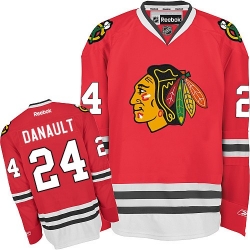 Phillip Danault Reebok Chicago Blackhawks Premier Red Home NHL Jersey