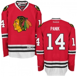 Richard Panik Reebok Chicago Blackhawks Authentic Red Home Jersey