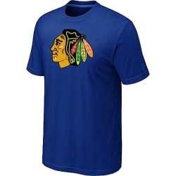 NHL Chicago Blackhawks Big & Tall Logo T-Shirt - Blue