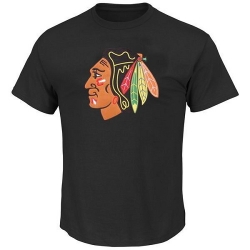 NHL Chicago Blackhawks T-Shirts - Black