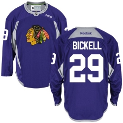 Bryan Bickell Reebok Chicago Blackhawks Premier Purple Practice NHL Jersey