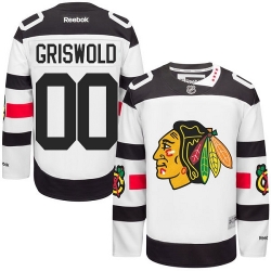 Clark Griswold Reebok Chicago Blackhawks Premier White 2016 Stadium Series NHL Jersey