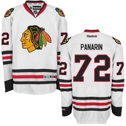 Artemi Panarin Youth Reebok Chicago Blackhawks Authentic White Away NHL Jersey