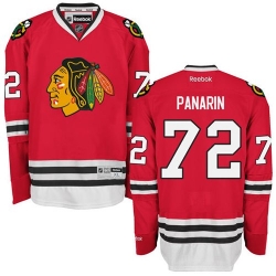 Artemi Panarin Reebok Chicago Blackhawks Authentic Red Home NHL Jersey