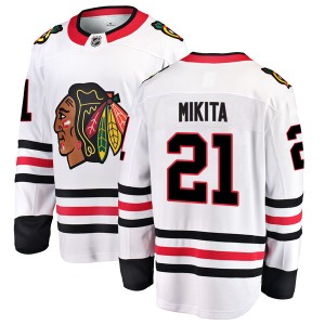 Stan Mikita Men's Fanatics Branded Chicago Blackhawks Breakaway White Away Jersey