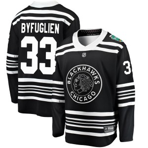 Dustin Byfuglien Men's Fanatics Branded Chicago Blackhawks Breakaway Black 2019 Winter Classic Jersey