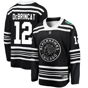 Alex DeBrincat Men's Fanatics Branded Chicago Blackhawks Breakaway Black 2019 Winter Classic Jersey