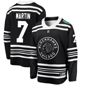 Pit Martin Men's Fanatics Branded Chicago Blackhawks Breakaway Black 2019 Winter Classic Jersey