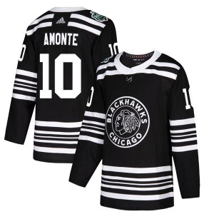 Tony Amonte Men's Adidas Chicago Blackhawks Authentic Black 2019 Winter Classic Jersey