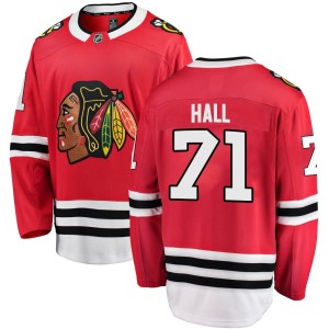 Taylor Hall Men's Fanatics Branded Chicago Blackhawks Breakaway Red Home Jersey