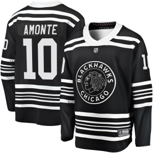 Tony Amonte Men's Fanatics Branded Chicago Blackhawks Premier Black Breakaway Alternate 2019/20 Jersey