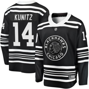 Chris Kunitz Men's Fanatics Branded Chicago Blackhawks Premier Black Breakaway Alternate 2019/20 Jersey