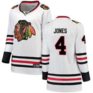 Seth Jones Women's Fanatics Branded Chicago Blackhawks Breakaway White Away Jersey