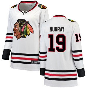 Troy Murray Women's Fanatics Branded Chicago Blackhawks Breakaway White Away Jersey