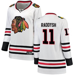 Taylor Raddysh Women's Fanatics Branded Chicago Blackhawks Breakaway White Away Jersey