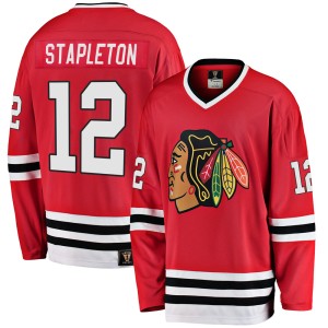 Pat Stapleton Youth Fanatics Branded Chicago Blackhawks Premier Red Breakaway Heritage Jersey