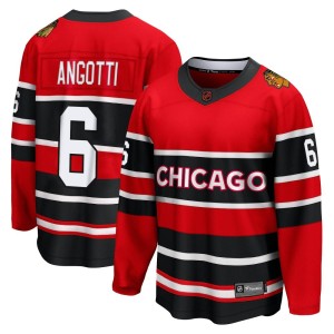 Lou Angotti Men's Fanatics Branded Chicago Blackhawks Breakaway Red Special Edition 2.0 Jersey