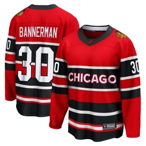 Murray Bannerman Men's Fanatics Branded Chicago Blackhawks Breakaway Red Special Edition 2.0 Jersey