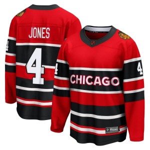 Seth Jones Men's Fanatics Branded Chicago Blackhawks Breakaway Red Special Edition 2.0 Jersey