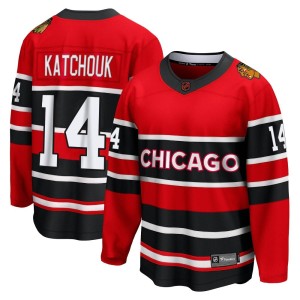 Boris Katchouk Men's Fanatics Branded Chicago Blackhawks Breakaway Red Special Edition 2.0 Jersey