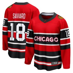 Denis Savard Men's Fanatics Branded Chicago Blackhawks Breakaway Red Special Edition 2.0 Jersey