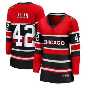 Nolan Allan Women's Fanatics Branded Chicago Blackhawks Breakaway Red Special Edition 2.0 Jersey