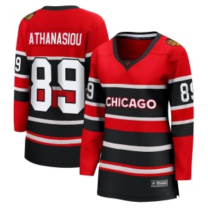Andreas Athanasiou Women's Fanatics Branded Chicago Blackhawks Breakaway Red Special Edition 2.0 Jersey