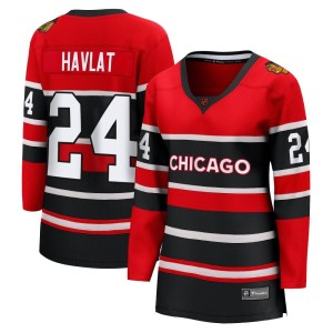 Martin Havlat Women's Fanatics Branded Chicago Blackhawks Breakaway Red Special Edition 2.0 Jersey