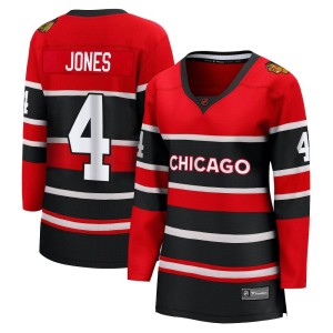Seth Jones Women's Fanatics Branded Chicago Blackhawks Breakaway Red Special Edition 2.0 Jersey