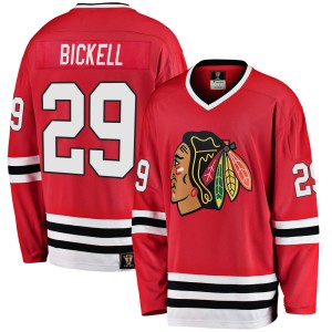 Bryan Bickell Men's Fanatics Branded Chicago Blackhawks Premier Red Breakaway Heritage Jersey