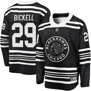 Bryan Bickell Youth Fanatics Branded Chicago Blackhawks Premier Black Breakaway Alternate 2019/20 Jersey