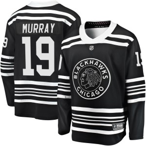 Troy Murray Youth Fanatics Branded Chicago Blackhawks Premier Black Breakaway Alternate 2019/20 Jersey