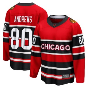 Zach Andrews Youth Fanatics Branded Chicago Blackhawks Breakaway Red Special Edition 2.0 Jersey
