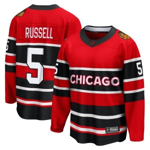 Phil Russell Youth Fanatics Branded Chicago Blackhawks Breakaway Red Special Edition 2.0 Jersey