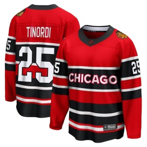 Jarred Tinordi Youth Fanatics Branded Chicago Blackhawks Breakaway Red Special Edition 2.0 Jersey