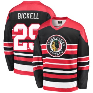 Bryan Bickell Men's Fanatics Branded Chicago Blackhawks Premier Red/Black Breakaway Heritage Jersey