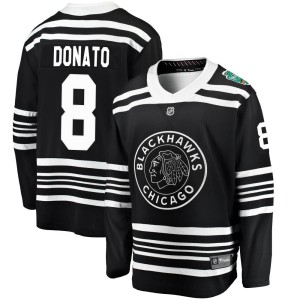 Ryan Donato Youth Fanatics Branded Chicago Blackhawks Breakaway Black 2019 Winter Classic Jersey
